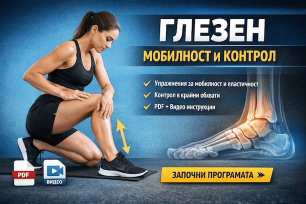 Глезен – мобилност и контрол