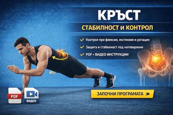 Кръст – стабилност и контрол